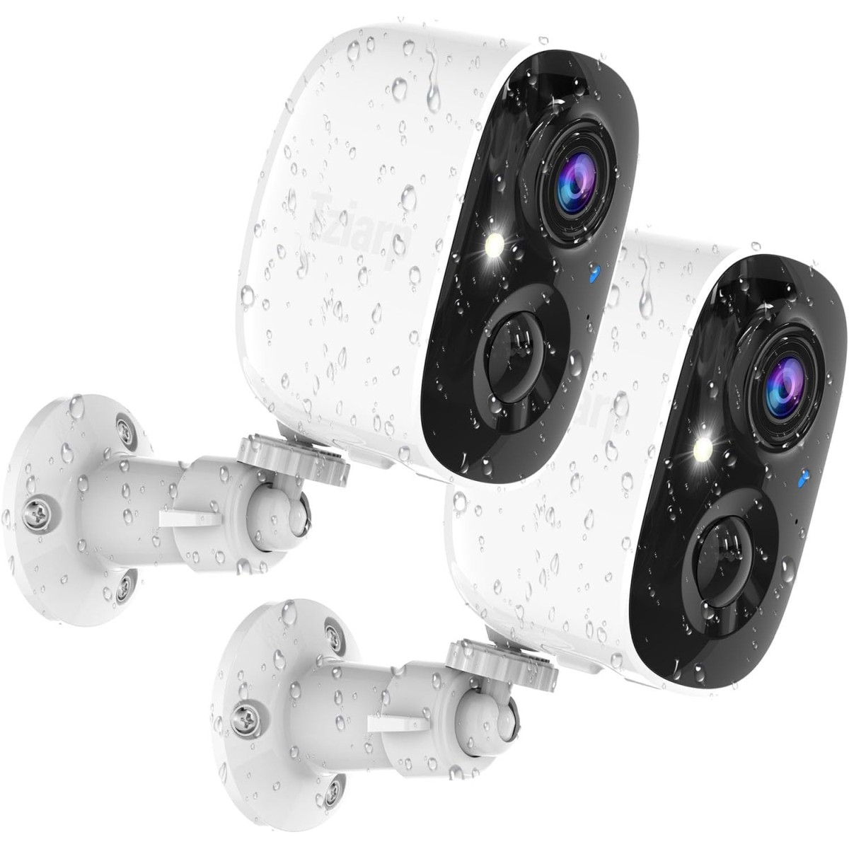 Tziarp Wireless Security Camera 2-Pack